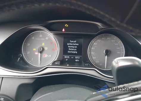 2015 Audi S4 3.0T Premium Plus from USA, damaged, VIN WAUBGAFL2FA060700